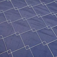 Donna Sharp Bluefield Star Easy Care Quilt Set