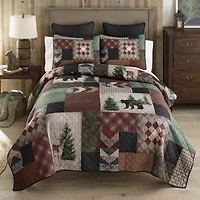 Donna Sharp Greenwood Patch 3-pc. Easy Care Quilt Set