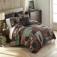 Donna Sharp Greenwood Patch 3-pc. Easy Care Quilt Set