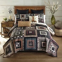 Donna Sharp Lodge Square Easy Care Quilt Set