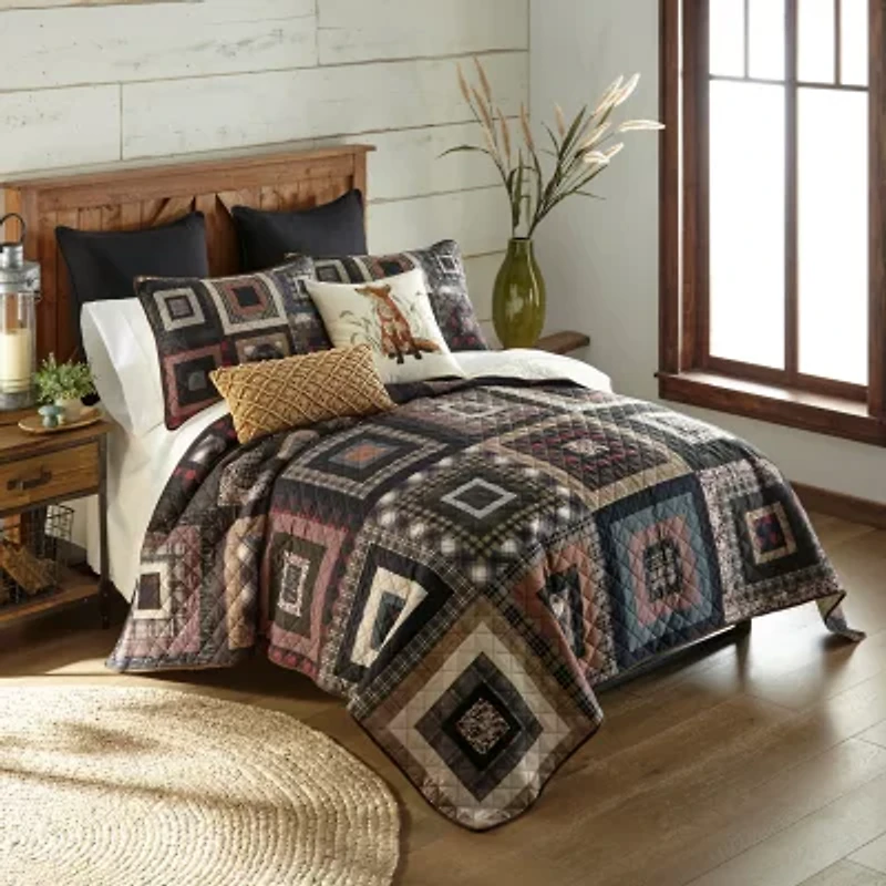 Donna Sharp Lodge Square Easy Care Quilt Set