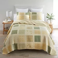 Donna Sharp Meadow Easy Care Quilt Set
