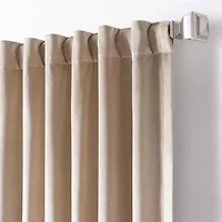Martha Stewart Martha'S Velvet Back Tab Room Darkening Set of 2 Curtain Panel