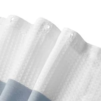 Madison Park Spa Waffle  With 3m Treatment Shower Curtain