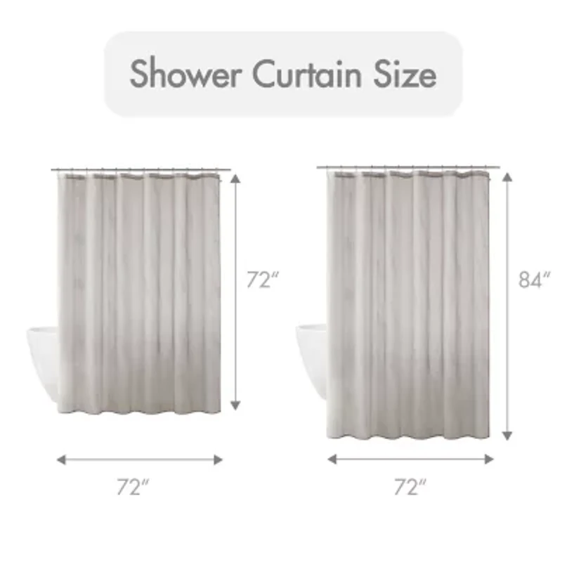 Madison Park Lydia Sheer Shower Curtain