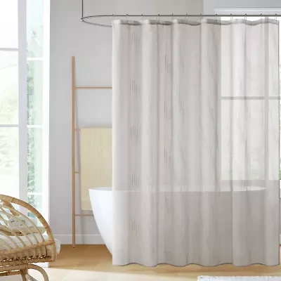Madison Park Lydia Sheer Shower Curtain