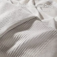 Madison Park Lydia Sheer Shower Curtain