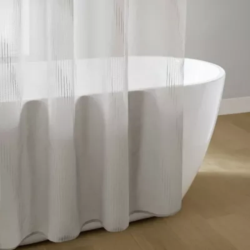 Madison Park Lydia Sheer Shower Curtain