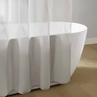 Madison Park Lydia Sheer Shower Curtain