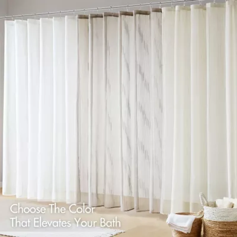 Madison Park Lydia Sheer Shower Curtain