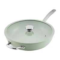 Circulon Halo with LaserDefense Ceramic Nonstick 12" Covered Frypan