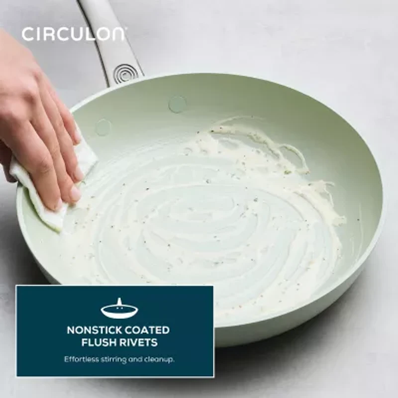 Circulon Halo with LaserDefense Ceramic Nonstick 2-pc. Frying Pan Set