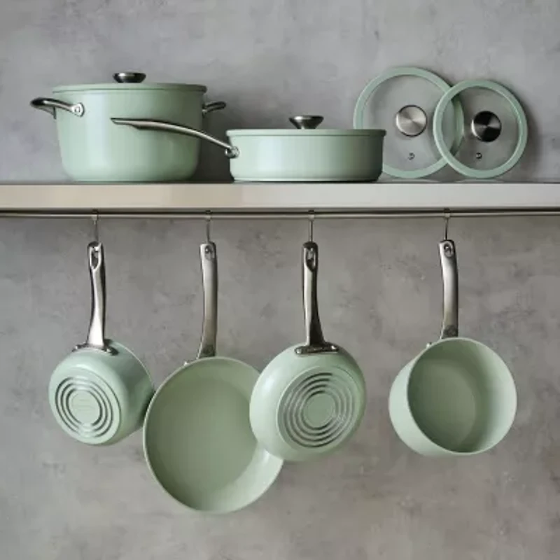 Circulon Halo with LaserDefense Ceramic Nonstick 10-pc. Cookware Set