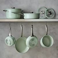 Circulon Halo with LaserDefense Ceramic Nonstick 10-pc. Cookware Set