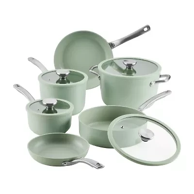 Circulon Halo with LaserDefense Ceramic Nonstick 10-pc. Cookware Set