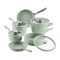 Circulon Halo with LaserDefense Ceramic Nonstick 10-pc. Cookware Set
