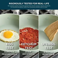 Circulon Halo with LaserDefense Ceramic Nonstick 10-pc. Cookware Set