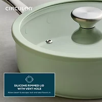 Circulon Halo with LaserDefense Ceramic Nonstick 10-pc. Cookware Set