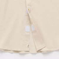 mutual weave Mens Short Sleeve Regular Fit Button-Down Shirt