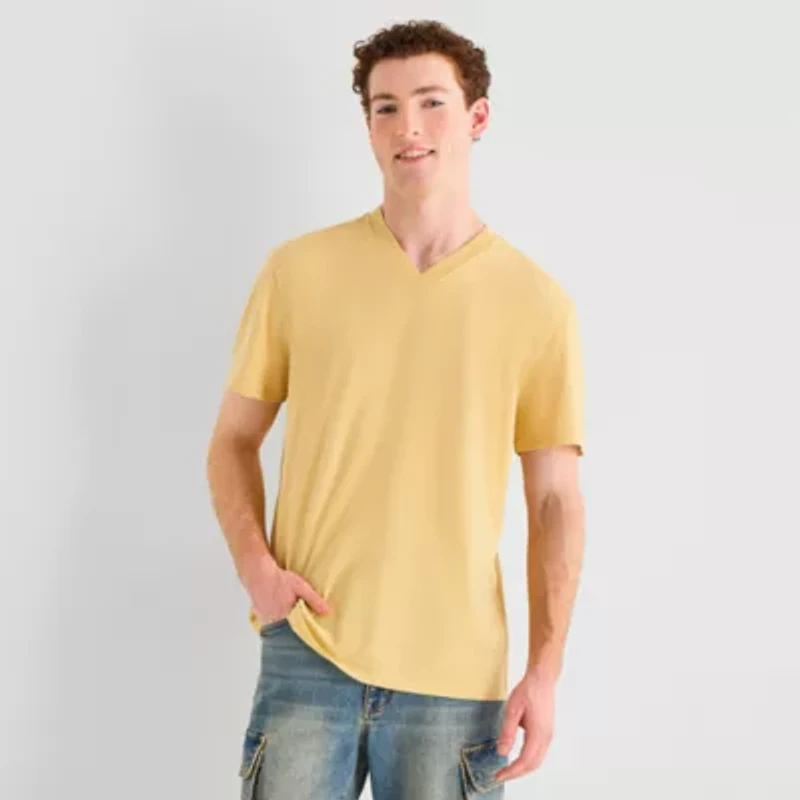 Arizona Mens V Neck Short Sleeve T-Shirt