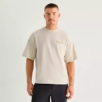 Xersion Mens Crew Neck Short Sleeve Oversized Graphic T-Shirt