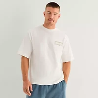 Xersion Mens Crew Neck Short Sleeve Oversized Graphic T-Shirt