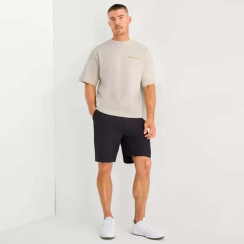 Xersion Mens Crew Neck Short Sleeve Oversized Graphic T-Shirt