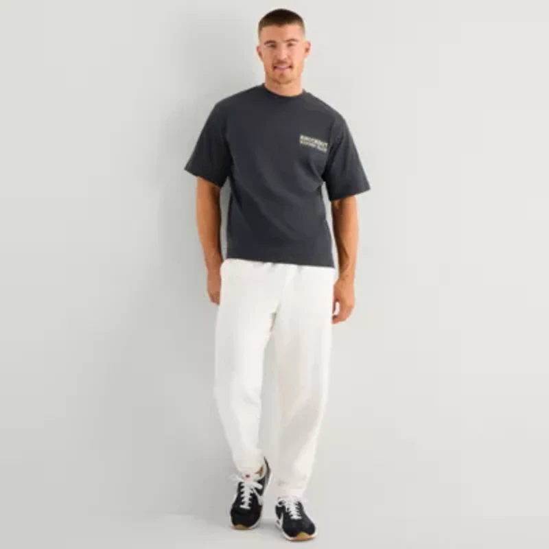 Xersion Mens Crew Neck Short Sleeve Oversized Graphic T-Shirt