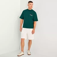 Xersion Mens Crew Neck Short Sleeve Oversized Graphic T-Shirt