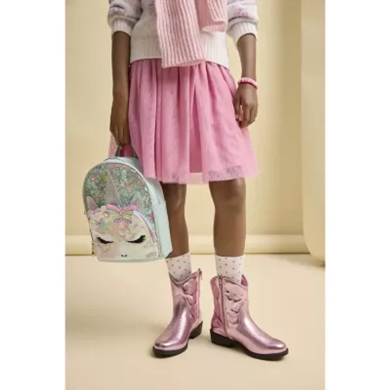 Thereabouts Little & Big Kid Girls Catalina Flat Heel Cowboy Boots