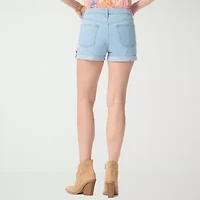 JS Jessica Simpson Womens High Rise Denim Short