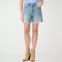 JS Jessica Simpson Womens 5 1/2" High Rise Bermuda Short