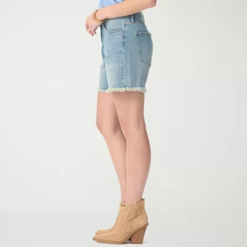 JS Jessica Simpson Womens 5 1/2" High Rise Bermuda Short