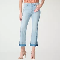 JS Jessica Simpson Womens High Rise Flare Leg Jean