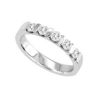 1/2 CT.T.W. Channel-Set Natural Diamond Band