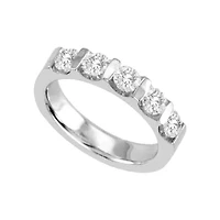 1 CT.T.W. Channel-Set Natural Diamond Band