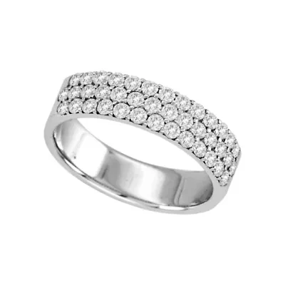 CT.T.W. Natural Diamond Multi-Row Band