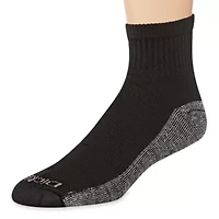 Dickies Dri-Tech Work Mens Multi-Pack 6 Pair Quarter Ankle Socks