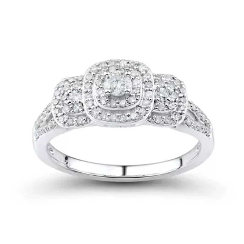 Love Lives Forever™ 1/2 CT. T.W. Diamond 14K White Gold Engagement Ring