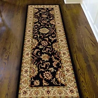 Como Abstract Traditional Oriental Area Rug
