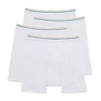 Stafford Dry + Cool Mens Big and Tall 4 Pack Boxer Briefs 302869
