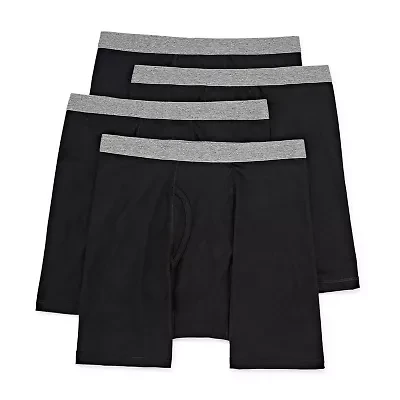Stafford Dry + Cool Mens Big and Tall 4 Pack Boxer Briefs 302869
