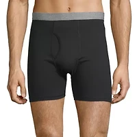 Stafford Dry + Cool Mens Big and Tall 4 Pack Boxer Briefs 302869