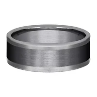Mens 8MM Tantalum Titanium Wedding Band