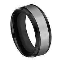Mens 8MM Tantalum Titanium Wedding Band
