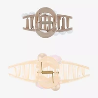 Arizona Simulated Pearl 2-pc. Hair Clip