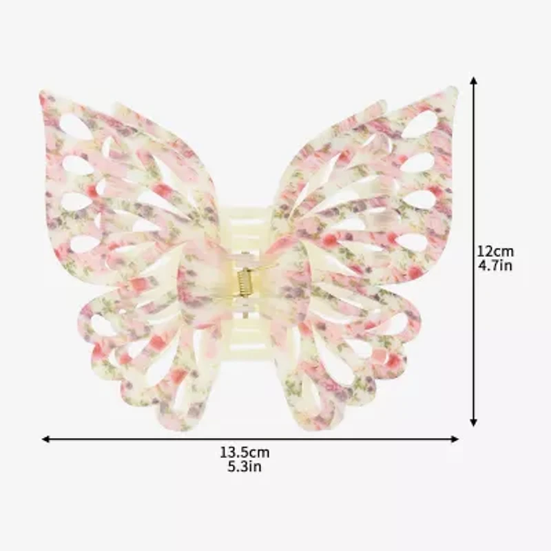 Arizona Floral Butterfly Hair Clip