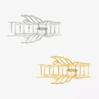 Arizona Gold Tone & Silver Tone Butterfly 2-pc. Hair Clip