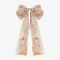Arizona Light Pink Watercolor Hair Bow