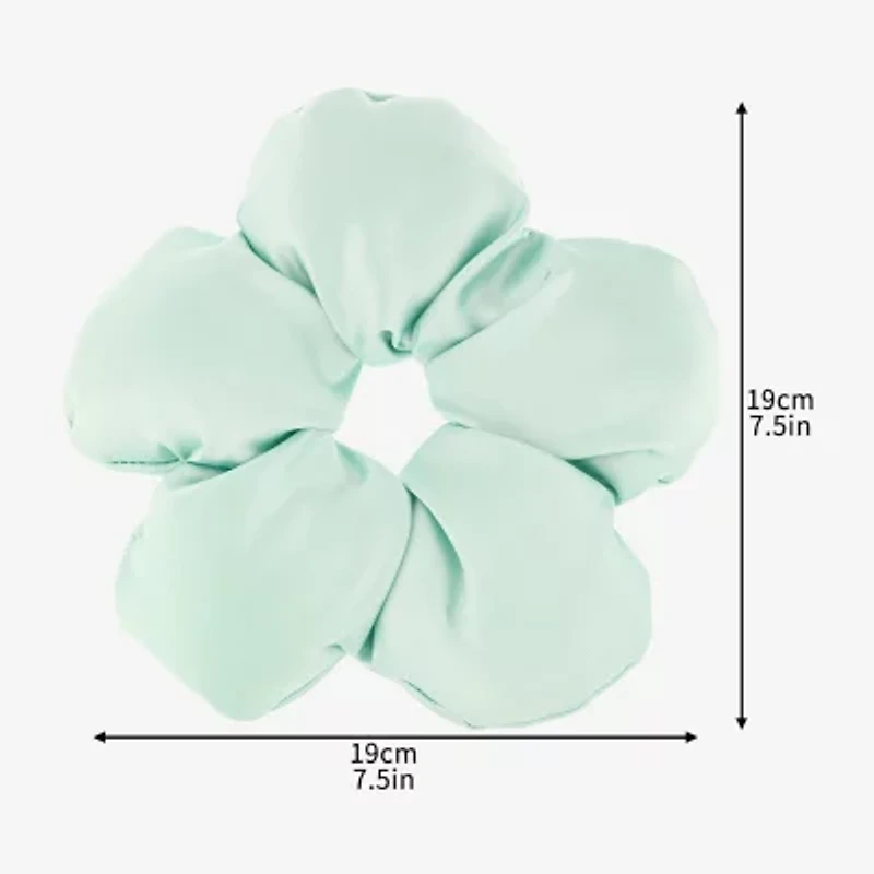 Arizona Green Flower Scrunchie Hair Ties